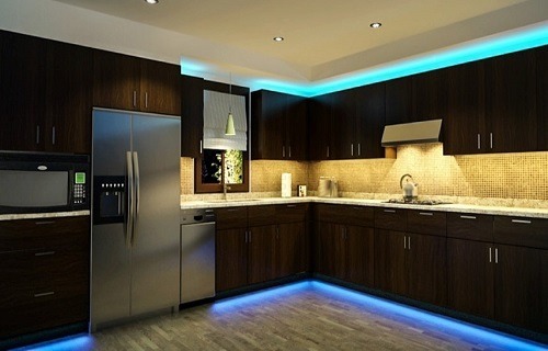 بخش ها مه در نورپردازی و روشنایی کابینت